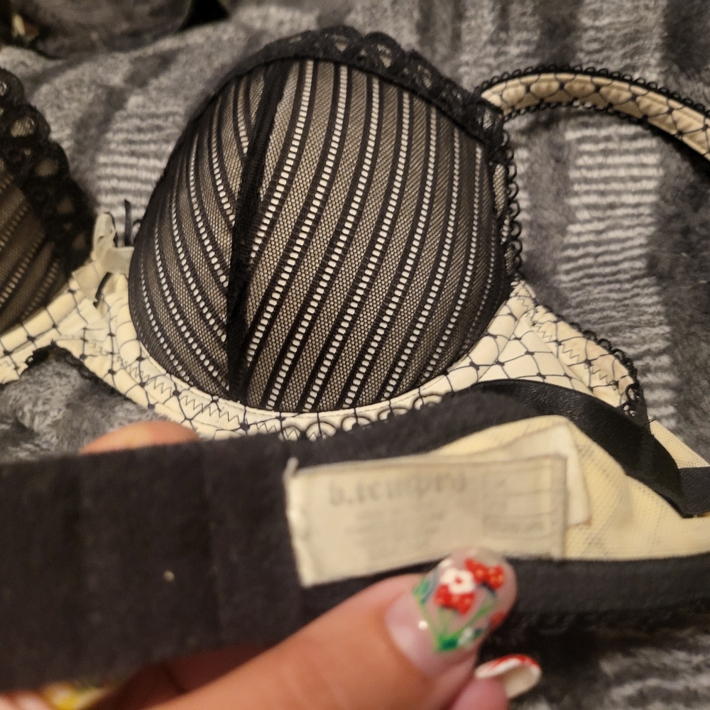 B tempted by wacoal french maid style lace bra